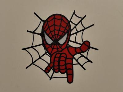 Spiderman wall art