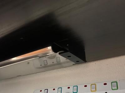 Keyboard Slide Bracket Storage