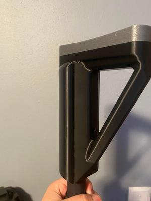 Airsoft Stock V1 - Ambidextrous cheek rest