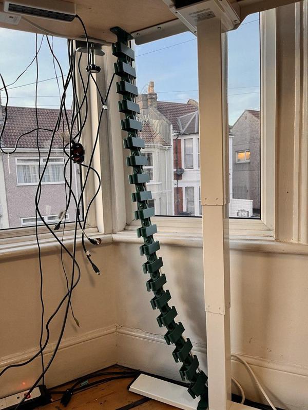 3D Printed Cable Management Spine