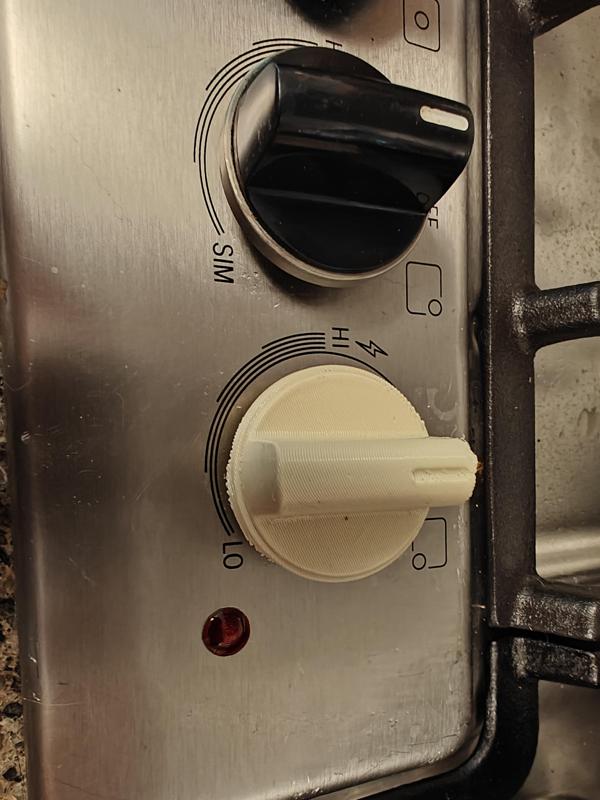 Replacement knob for Bosch stove