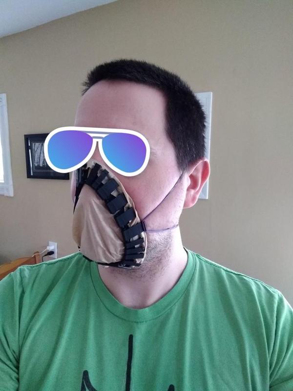 Modular Adjustable Emergency Respiratory Mask 