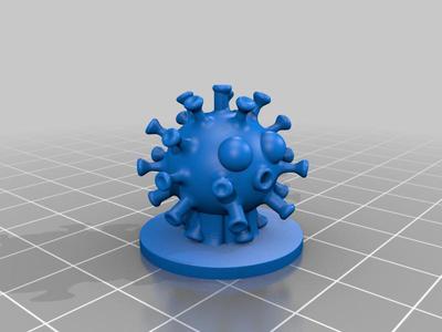 Coronamicrobe for Viral boardgame