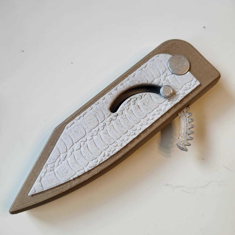 Rack and Pinion Knife