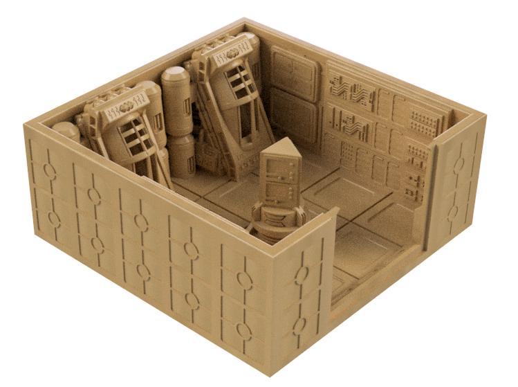 Small Ship Sleep Cryo Chamber