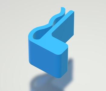 Curtain Clip with Magnet Pocket
