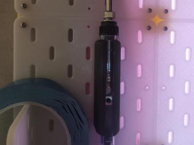 Soldering Iron Holder for Pegboard