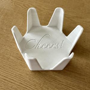 Hexagonal coasters keeper - remix