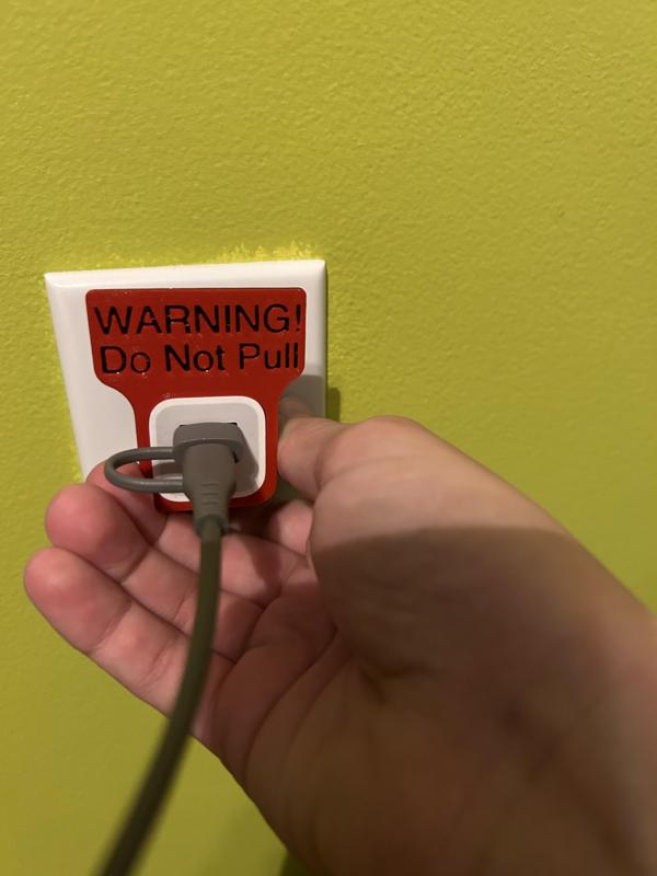 Apple USB Warning Sign