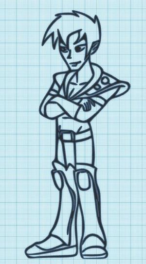 XANDER - DRAWN TOGETHER - WALL ART