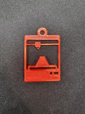 Keychain Keytag print.tech3d 3d printer