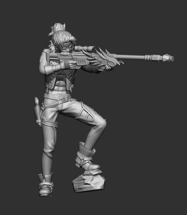 Holostars Goldbullet Fan Sculpt 32mm