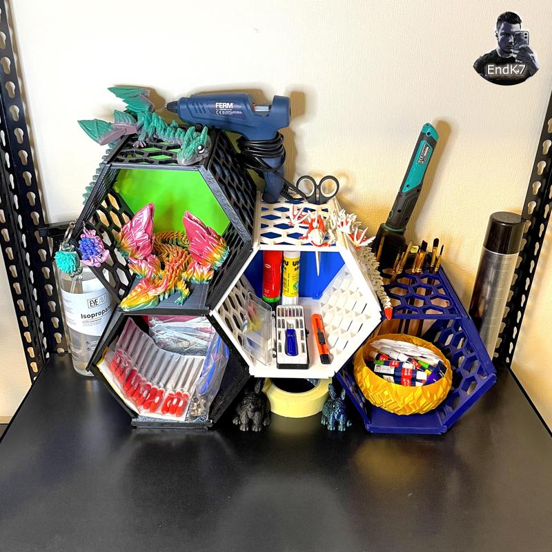 Honeycomb Desk Organizer