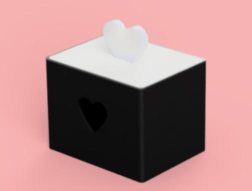 Box for valentines day