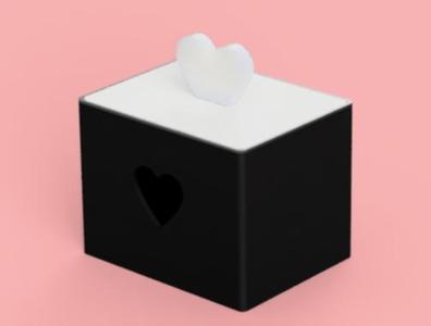 Box for valentines day