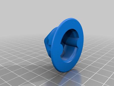 Cardboard Tube Endcap (For Glad Press'N Seal)