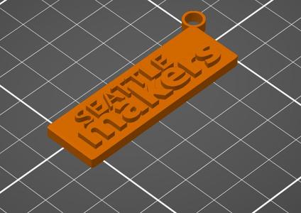 Seattle Makers Keychain
