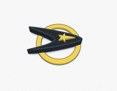 Star-Trek Combadge Keychain