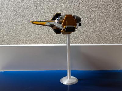 Star Wars MGS Jedi Interceptor Custom Stand - V2