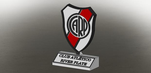 Ornament for table and/or desk of River Plate.