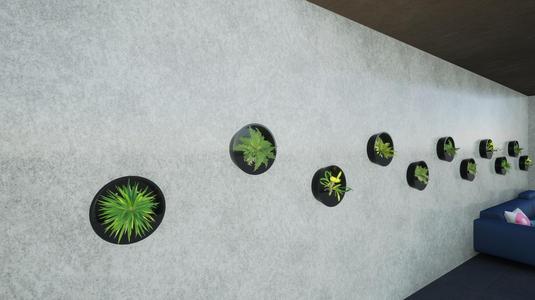 Wall sign Pot