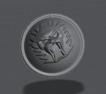 Lion shield