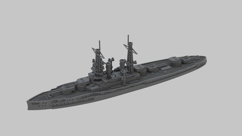 WW1 United States Navy Wyoming class Battleship