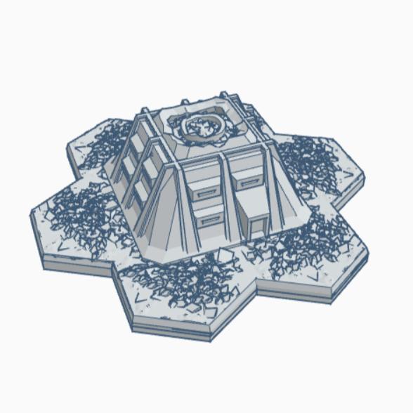 Ruined Weapons Emplacement with Hex Base MilRHB024 MilRHB025 MilRHB026 MilRHB027 MilRHB028 MilRHB029 MilRHB030 MilRHB031 MilRHB032 MilRHB033 MilRHB034 MilRHB035 MilRHB036 MilRHB037 MilRHB038