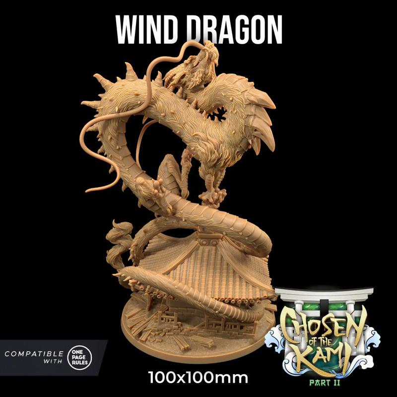 Wind Dragon| PRESUPPORTED | Chosen of the Kami Pt. II