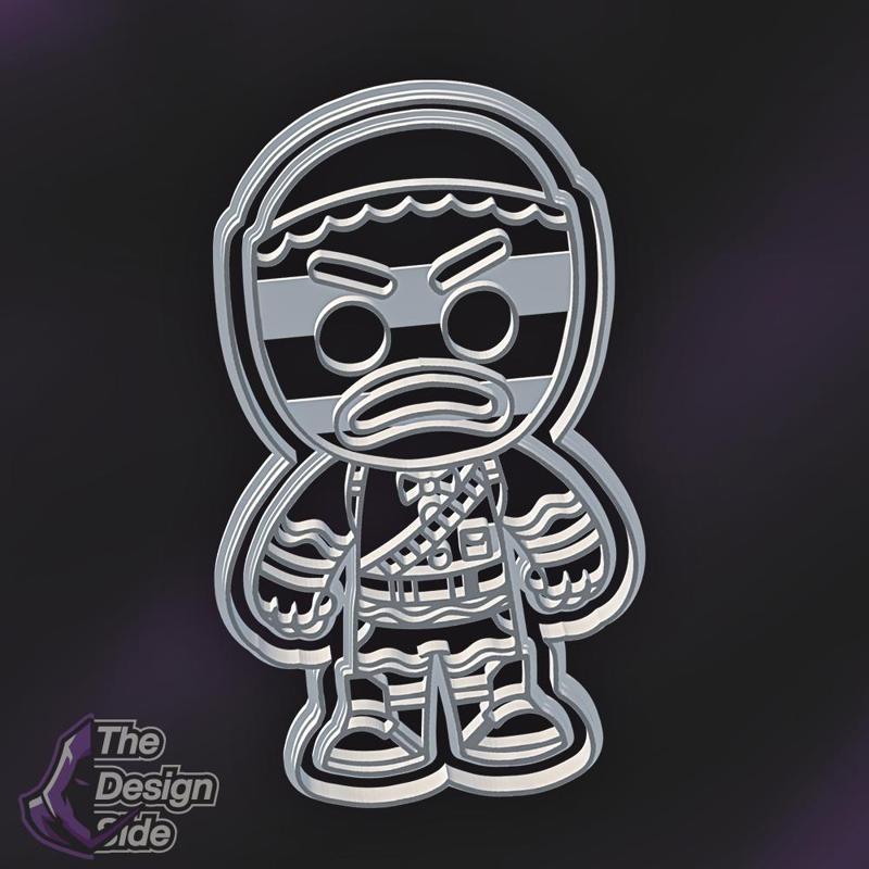 Fortnite Gingerbread man Cookie Cutter (Premium)
