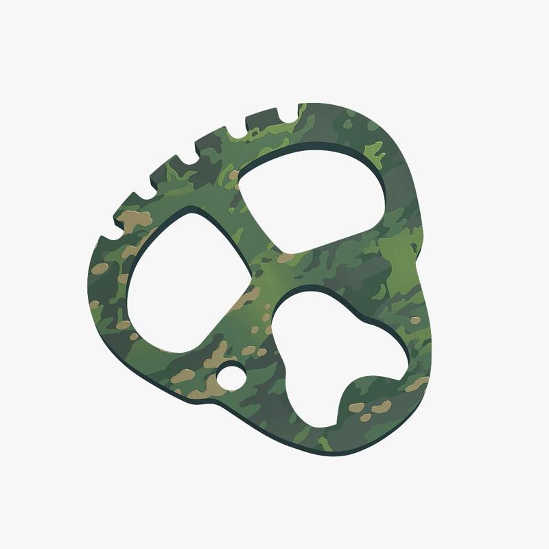 Brass knuckles bottle opener