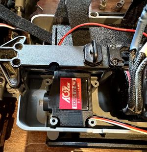 Mounting bracket for AGF-RC B13DLM servo for MJX Hyper Go