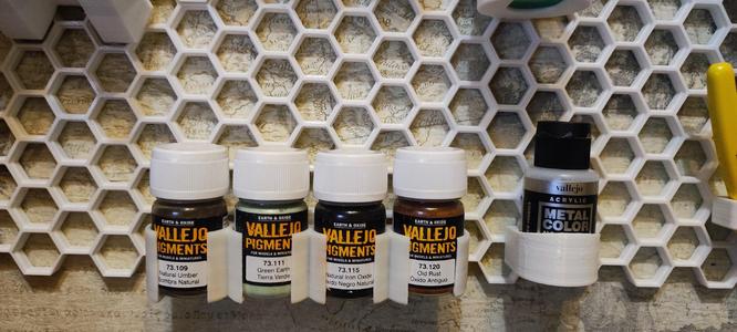 (HC) Acrillic holder for vallego pigments
