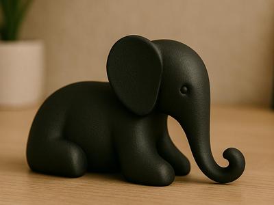 Elephant Figurine – Elegant Home Decor Accent