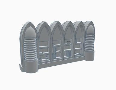 Gothic Sci-fi Bookshelves