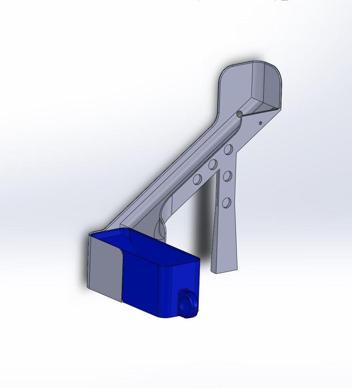 P1P/P1S PoopChute with removable Bucket