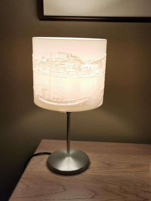 lithophane lamp PORTO