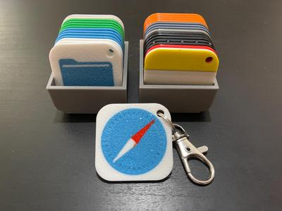 Safari - App Icon Keyring