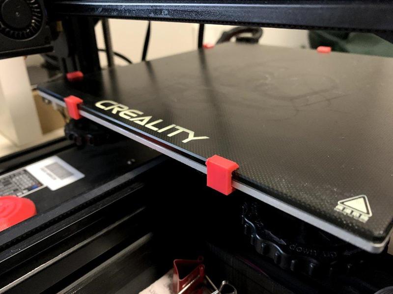 glass bed clip ENDER 3
