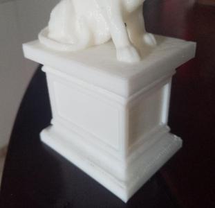 rectangle pedestal 6 x 4.5 