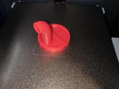 AMS spool drain funel