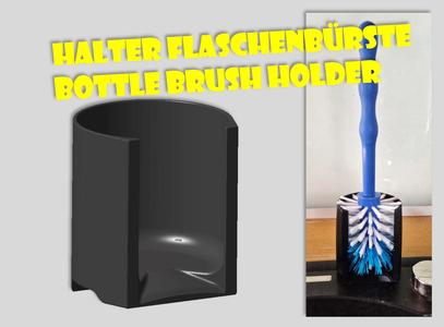 Halter Flaschenbürste / Bottle brush holder