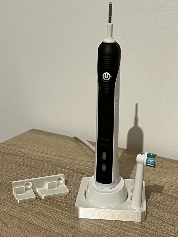 Simplistic Wall Mount for Oral B Toothbrush