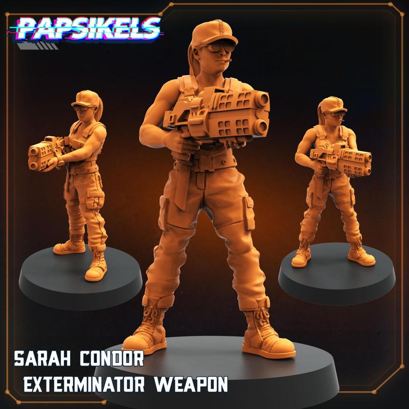 SARAH CONDOR EXTERMINATOR WEAPON