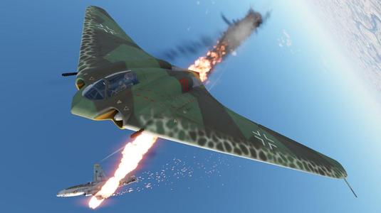 Horten Ho-229 WW2 Era German Flying Wing Fighter Jet