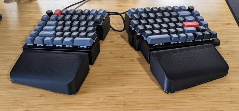 Tented wrist rests