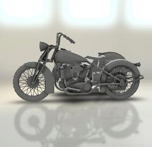 Crocker with Sidecar 1938.