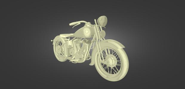 1945 Harley Davidson U Model