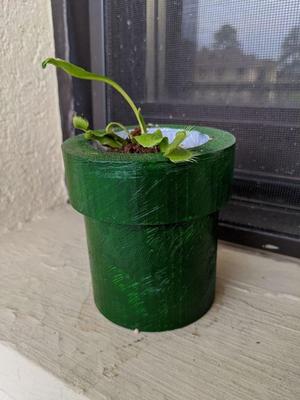 Mario Pipe Planter 