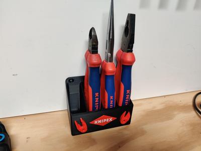 Plier holder/rack (knipex)
